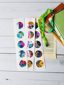 Joy- 1.5 Inch HAND PAINTED Stickers