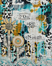 Load image into Gallery viewer, Decorative Fridge Magnet- 2 inches -You are enough