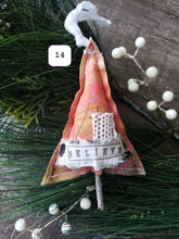 Load image into Gallery viewer, Christmas Tree Ornament no.14 BELIEVE