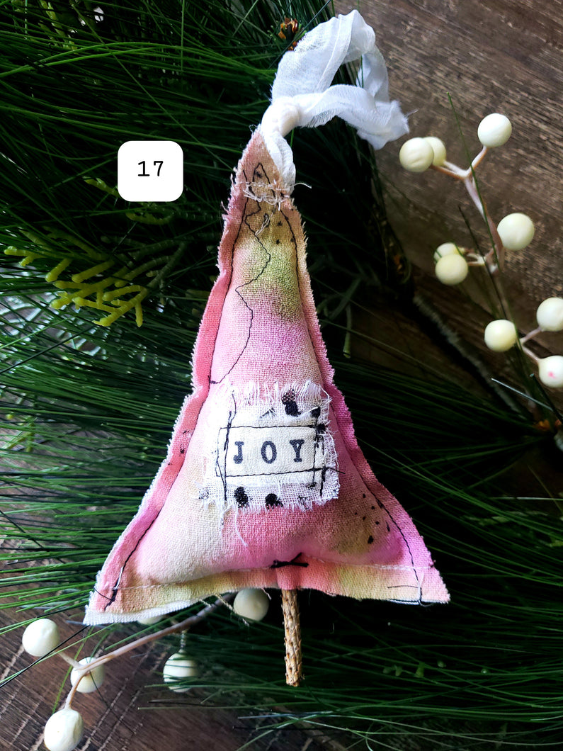 Christmas Tree Ornament no.17 JOY