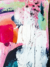 Load image into Gallery viewer, Hope &amp; Peace Collection, 6x6 inches, no. 10 Pink, Original Colorful Abstract Painting