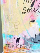 Load image into Gallery viewer, Color my soul- original colorful abstract painting on 16x20 cradled wood panel
